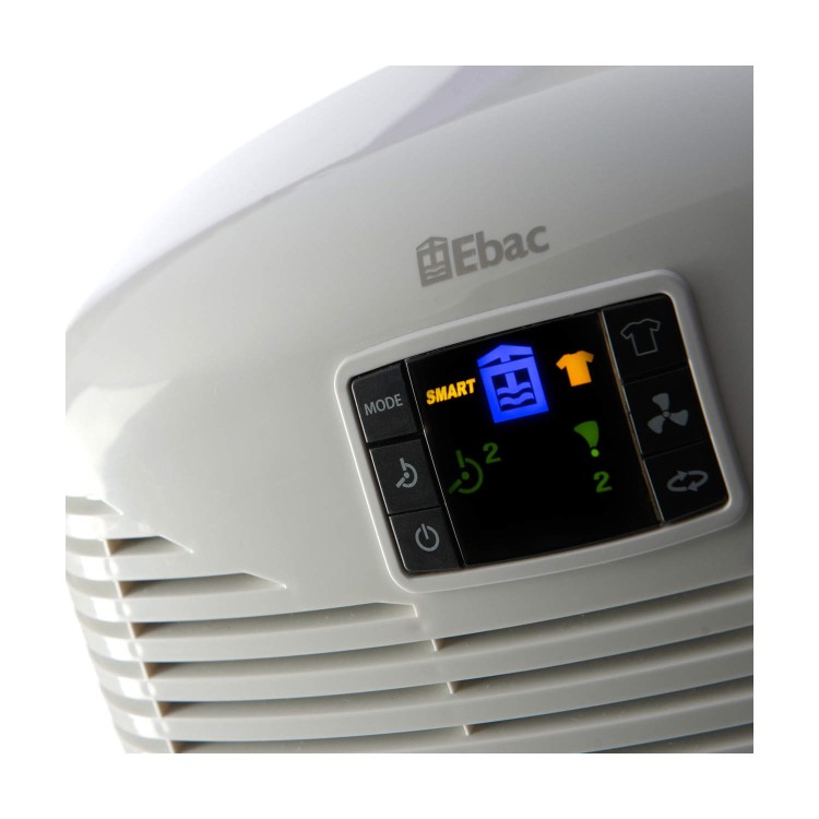 GRADE A2 - EBAC 3850e 21L Dehumidifier offers energy saving smart control simple to control ideal for every home size with 2 year warranty