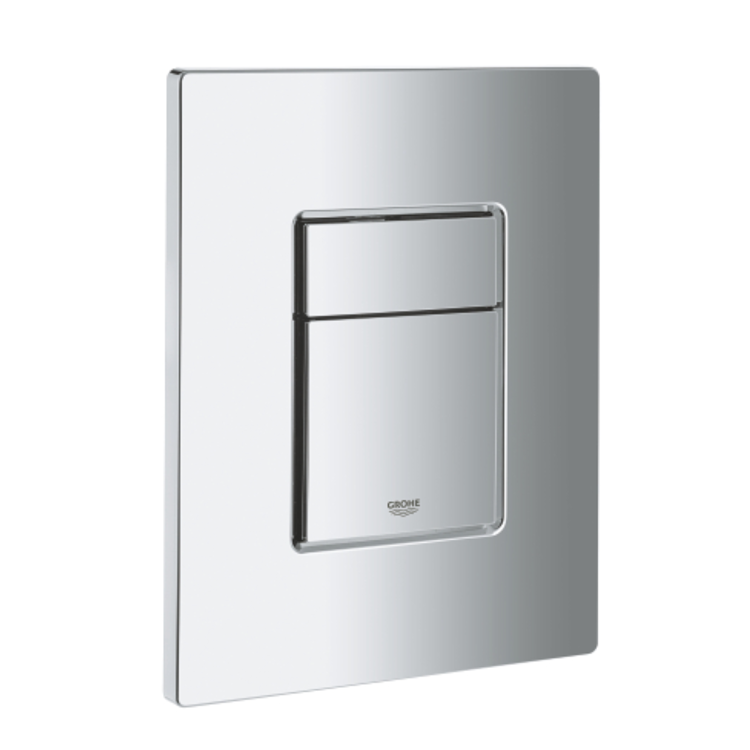 Grohe Skate Cosmopolitan WC Chrome Wall Flush Plate