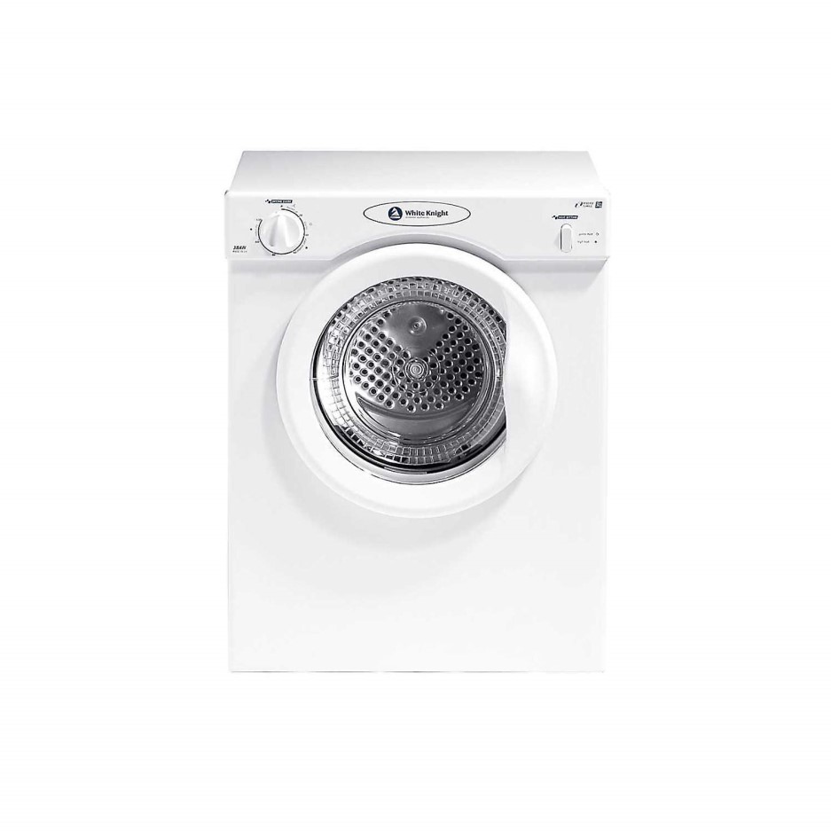 White Knight 38AW 3kg Freestanding Vented Tumble Dryer - White