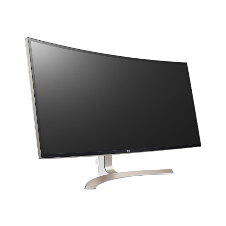 LG 38UC99-W Curved Black IPS Monitor UHD Speakers Height adjustable 110mm DisplayPort and HDMI