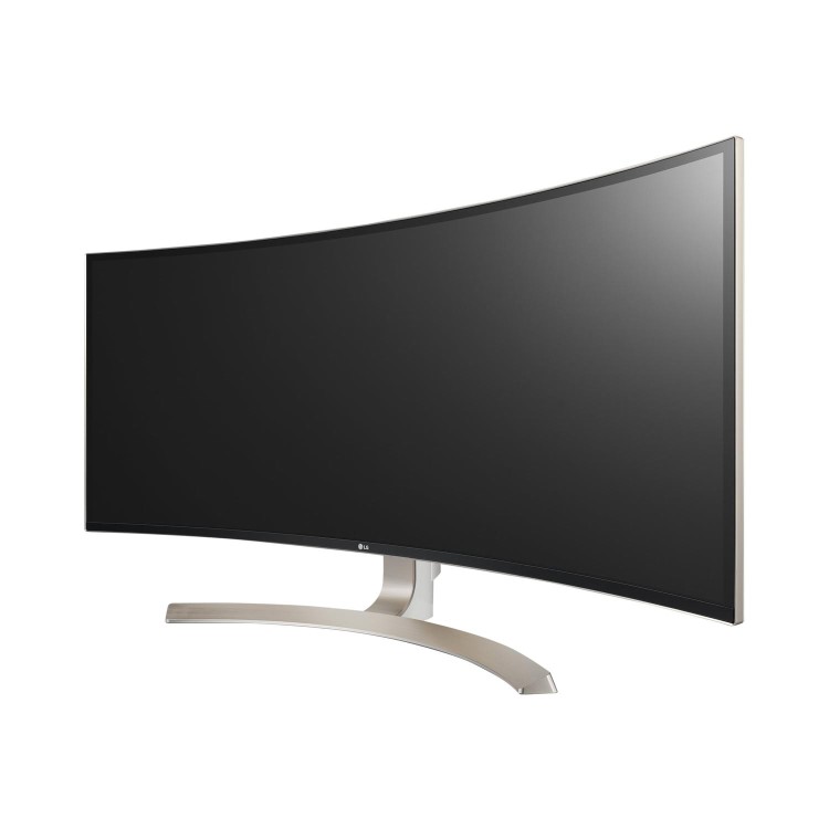 LG 38UC99-W Curved Black IPS Monitor UHD Speakers Height adjustable 110mm DisplayPort and HDMI