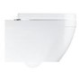 Wall Hung Rimless Toilet with Soft Close Seat - Grohe Euro