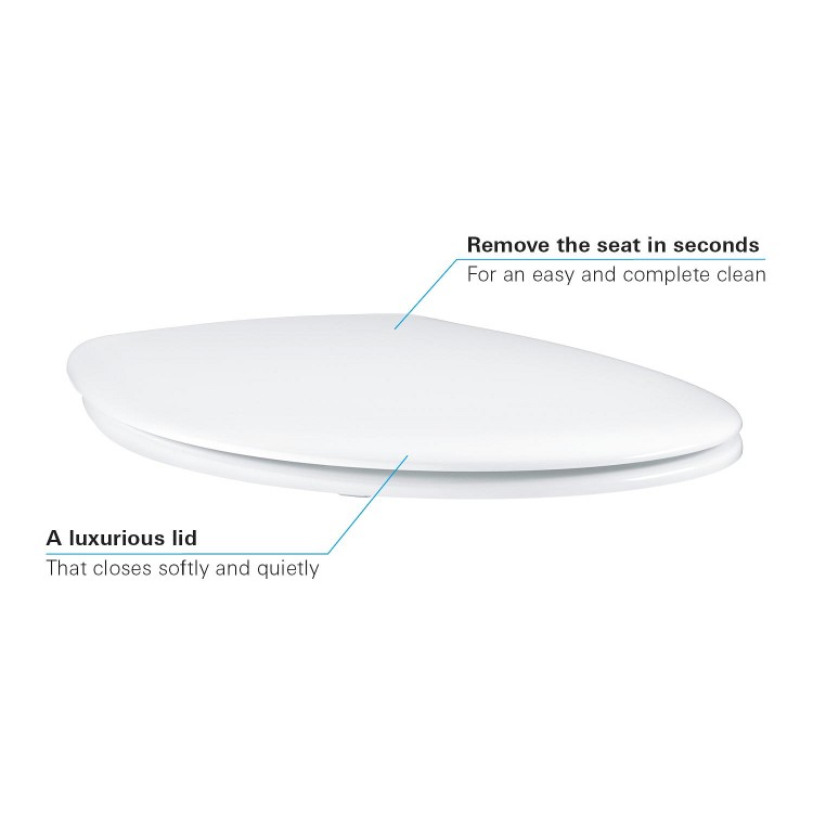 ONLY OPENED - Bau Ceramic WC Seat