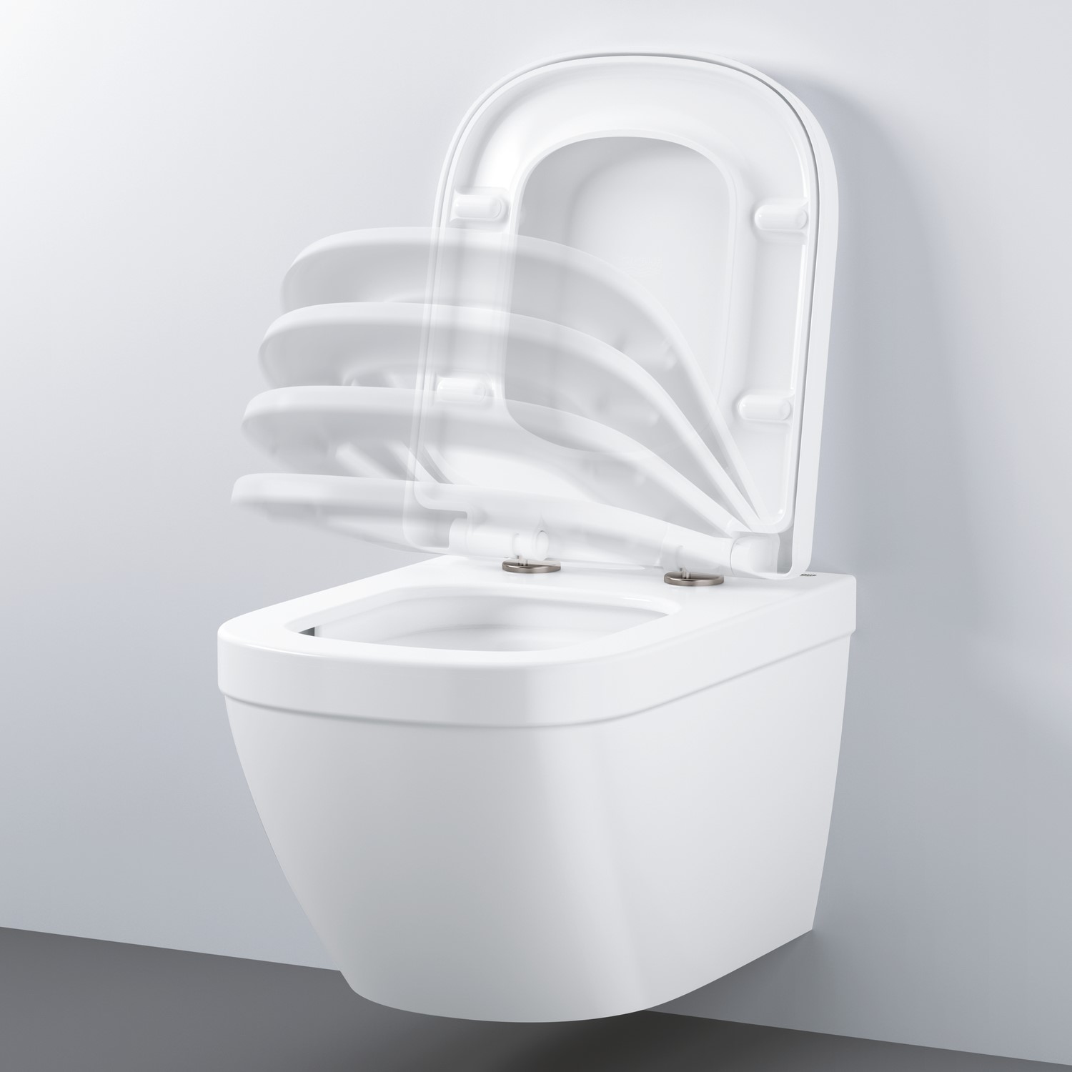  Grohe  Solido 5in1 Euro Toilet  Set Wall  Hung  Toilet  with 