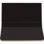 CDA 3C9SS 90cm Designer Curved Glass Cooker Hood Black