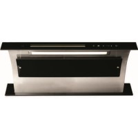 GRADE A2 - CDA 3D9BL Touch Control Downdraft Extractor - Black
