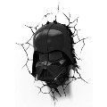 Star Wars 3D Deco Wall Light - Darth Vader 