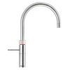 GRADE A1 - Box Opened Quooker Fusion Round Stainless Steel 3-in-1 Instant Boiling Water Kitchen Tap 