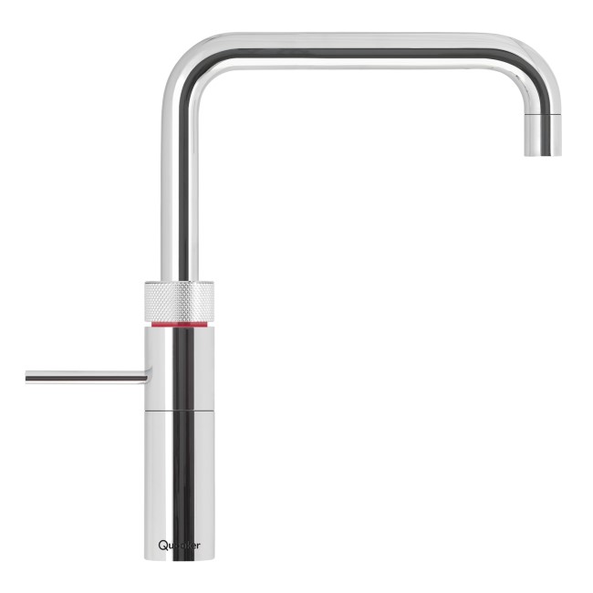 Box Opened Quooker PRO3 Fusion Square 3-in-1 Boiling Water Tap Chrome
