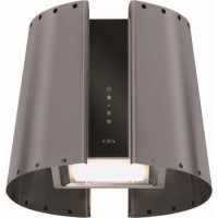 CDA 3L9SS Lamp Shade Island Cooker Hood Stainless Steel
