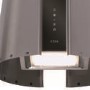 CDA 3L9SS Lamp Shade Island Cooker Hood Stainless Steel