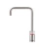 GRADE A1 - Box Opened Quooker Nordic Square Stainless Steel Instant Boiling Water Kitchen Tap