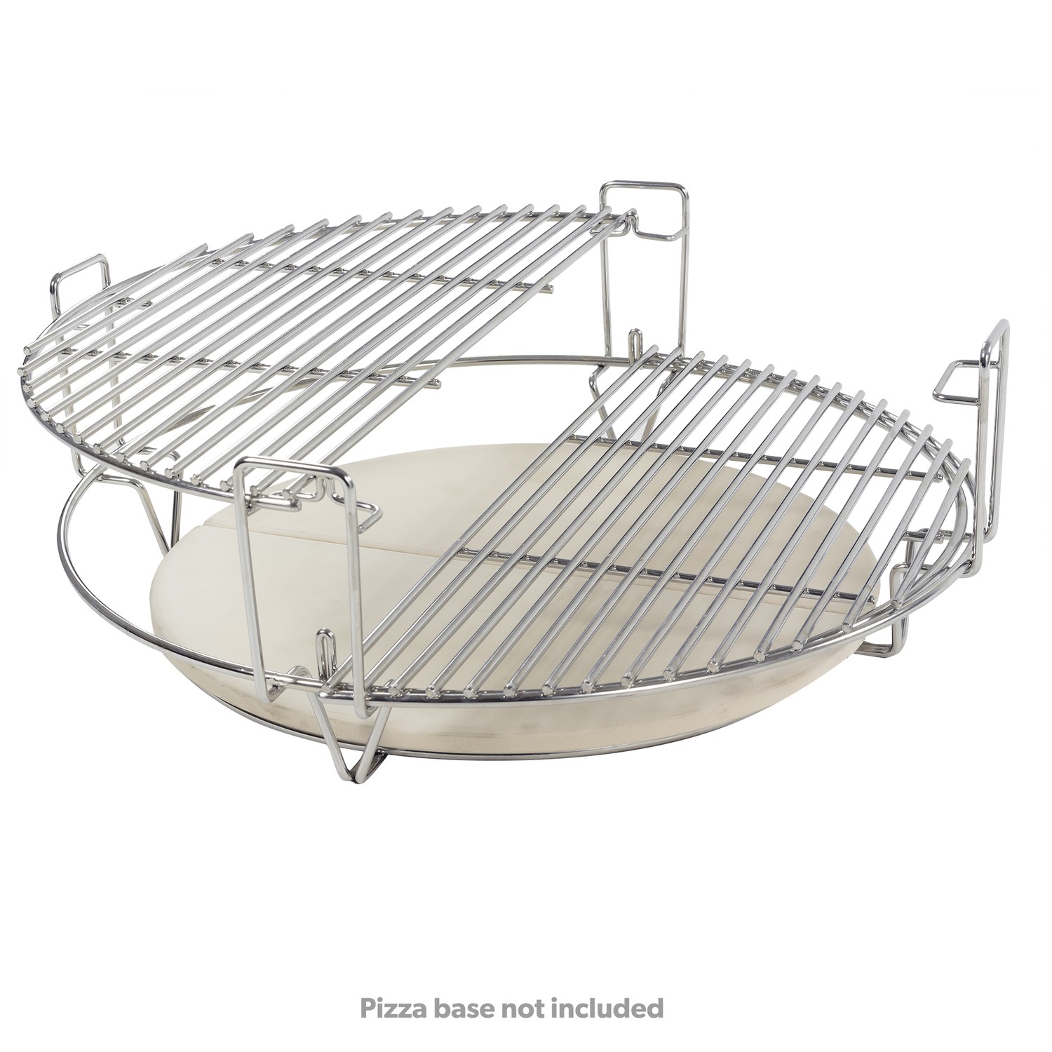 Refurbished electriQ 3tiereggxl 3 Layer Cooking Grid for 22 Kamado Egg BBQ