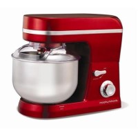 Morphy Richards 400010 Accents Plastic Stand Mixer Red 800w