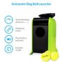 electriQ Automatic Dog Ball Launcher with Treat Dispenser