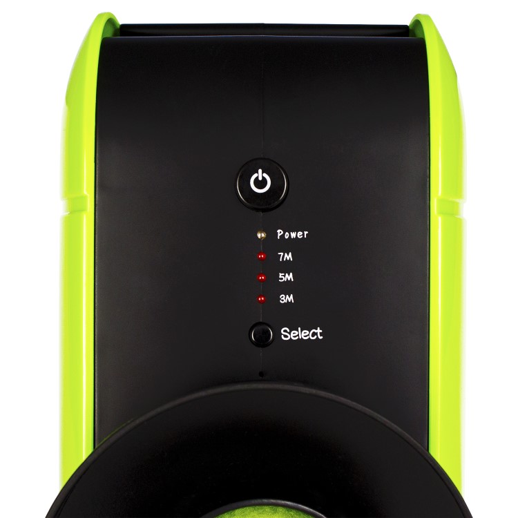 GRADE A1 - electriQ Automatic Dog Ball Launcher with Treat Dispenser
