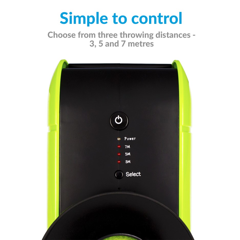 electriQ Automatic Dog Ball Launcher with Treat Dispenser 4001013