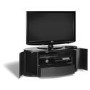 GRADE A2 - Techlink Ellipse+ EL3 Elliptical TV Cabinet Black for up to 55" TVs