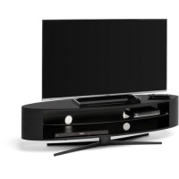 Techlink EL140B Ellipse TV Stand for up to 70" TVs - Black