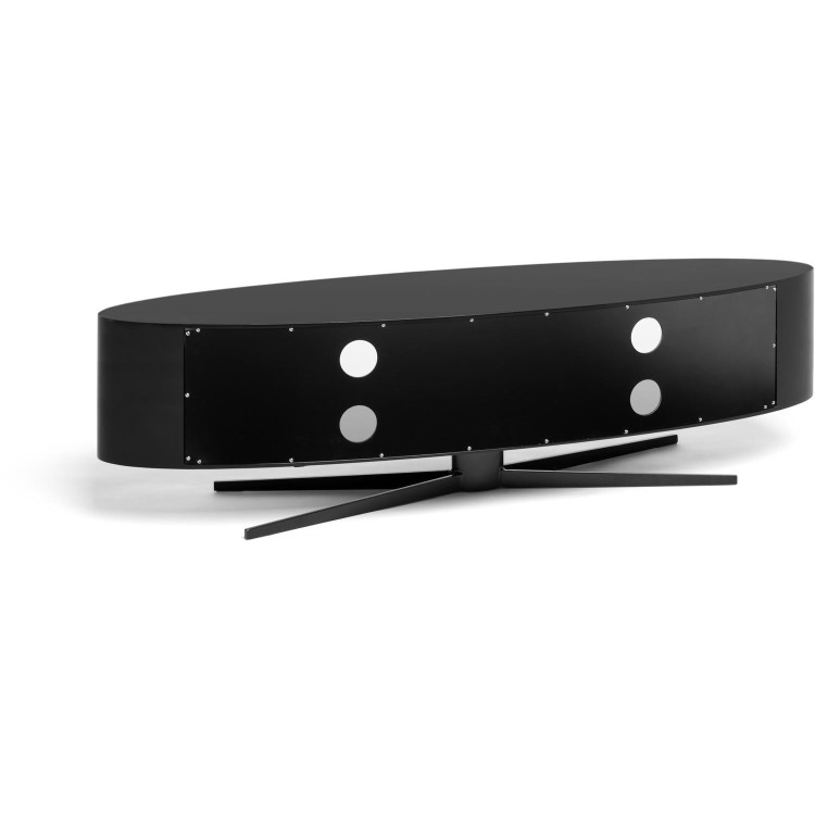 Techlink EL140B Ellipse TV Stand for up to 70" TVs - Black
