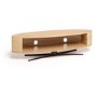 Techlink EL140LO Ellipse TV Stand for up to 70" TVs - Light Oak