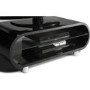 Techlink Black OV95 Ovid TV and HiFi Stand - TV's up to 50"