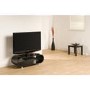 Techlink Black OV95 Ovid TV and HiFi Stand - TV's up to 50"