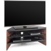 Techlink RV100W Riva Corner TV Stand for up to 50&quot; TVs - Walnut