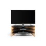 Techlink RV100LO Riva Corner TV Stand for up to 50" TVs - Light Oak