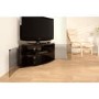 Techlink B6B Bench Corner TV Stand for up to 55" TVs - Black