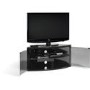 Techlink B6B Bench Corner TV Stand for up to 55" TVs - Black