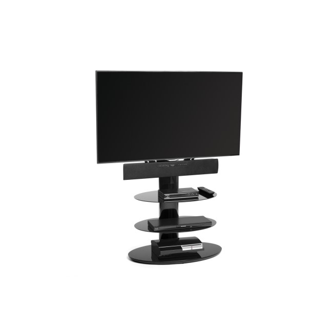 Techlink ST90E3 Strata TV Stand with Bracket for up to 55" TVs - Black
