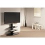 Techlink ST90E3 Strata TV Stand with Bracket for up to 55" TVs - Black