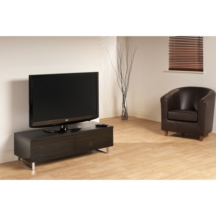 Techlink PM120B Panorama TV Stand for up to 60" TVs - Black