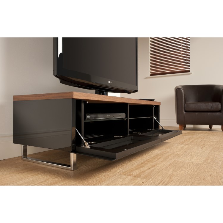 Techlink PM120W Panorama Black/Walnut TV Stand