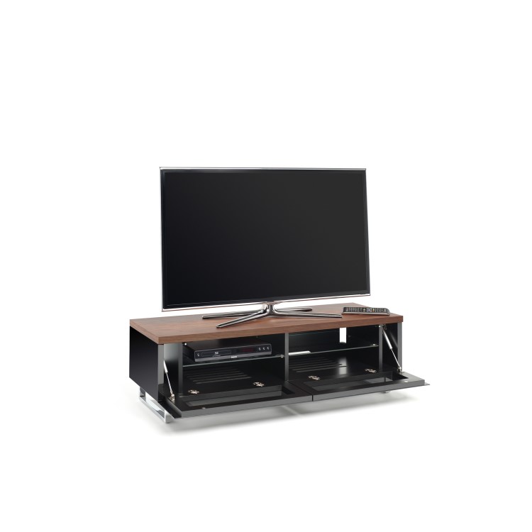 Techlink PM120W Panorama Black/Walnut TV Stand