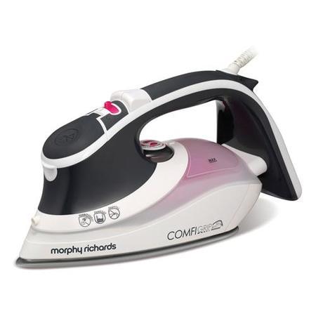 Morphy Richards 40870 Comfigrip 2200w Trizone Diamond Solepl Steam Iron