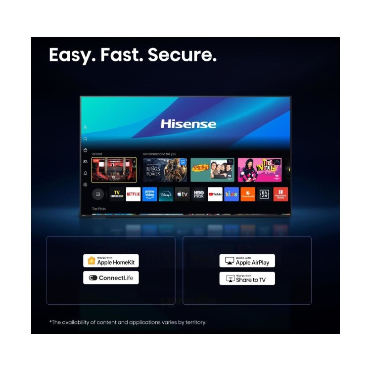 Hisense 40A4STUK 40 Inch Full HD Smart TV  1080p LED Television