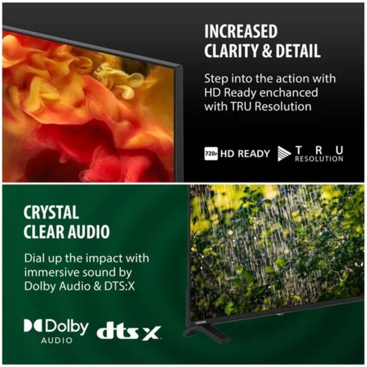 Toshiba 40LF2653DB 40 inch Smart Full HD HDR Fire TV LED TV with Freely