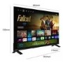Toshiba 40LF2653DB 40 inch Smart Full HD HDR Fire TV LED TV with Freely