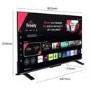Toshiba 40 Inch Smart FHD HDR DLED Freely TV