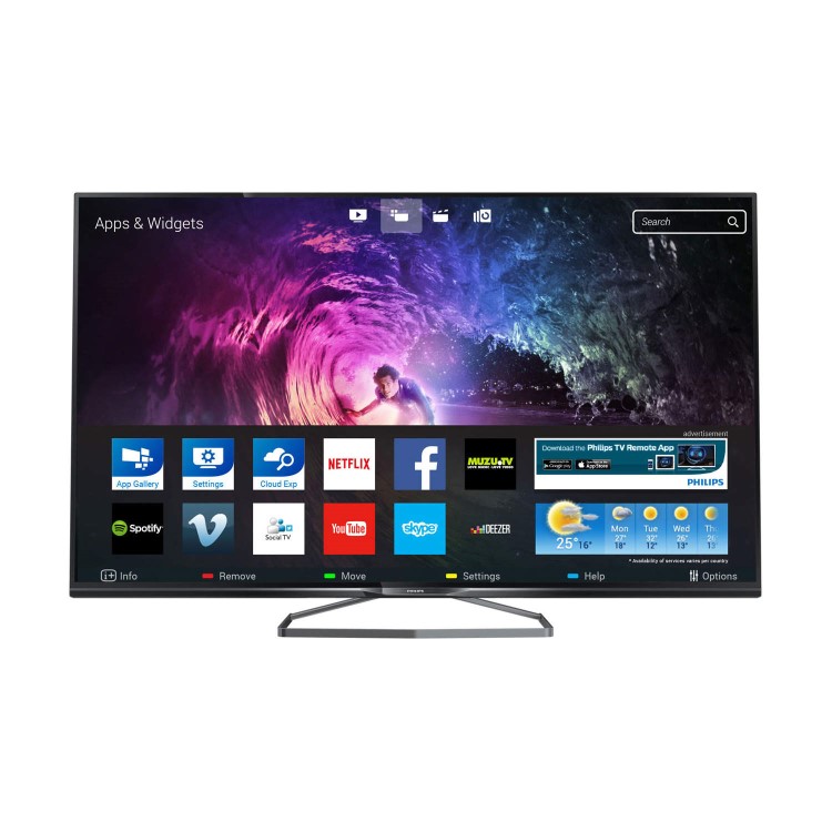 Refurbished Grade A1  Philips 40PUS6809/12/R/A Ultra HD WiFi 3D TV 40" - 1 Year warranty