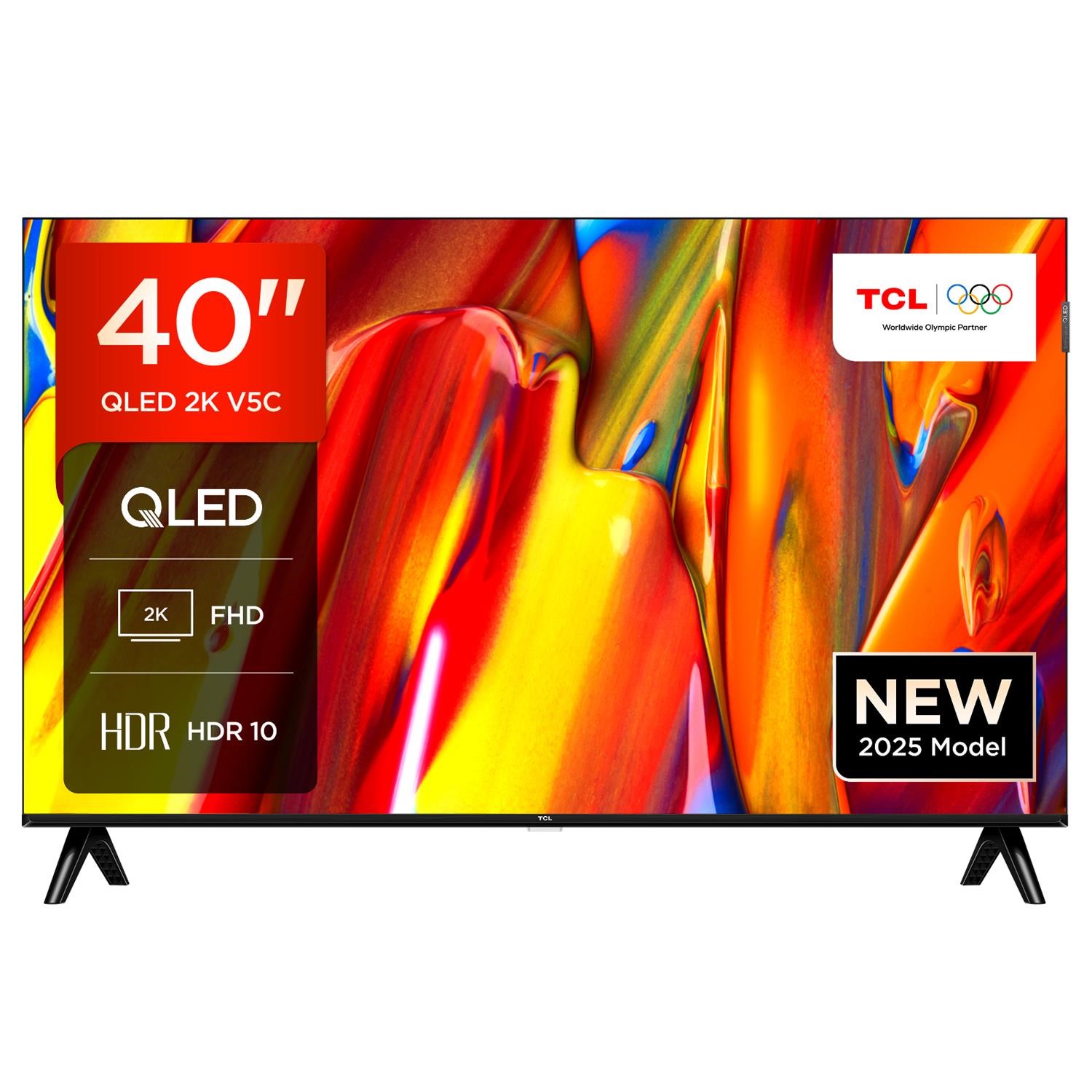 40V5C Inch QLED Full HD HDR Smart TV Google TV & Dolby Audio