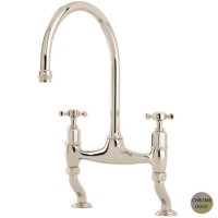 Perrin and Rowe 4192CPIG Traditional Ionian Two Hole Mixer Tap in Chrome