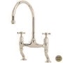 Perrin and Rowe 4192NIIG Traditional Ionian Two Hole Mixer Tap in Nickel