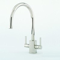 Perrin and Rowe 4208PF Rubiq Monobloc Mixer Tap With C Shaped Spout
