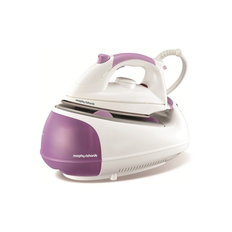Morphy Richards 42244 2200W Steam Generator Purple And White