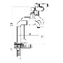 Perrin and Rowe 4338PF Traditional Mayan Deck Mounted Bibcock Taps