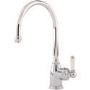 Perrin And Rowe 4341CPWPC Parthian Single Lever Mixer Tap in Chrome