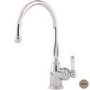 Perrin and Rowe 4341NIWPC Parthian Single Lever Mixer Tap in Nickel